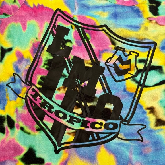 love moschino time warp tropics tie dye tee shirt - Picture 4 of 7